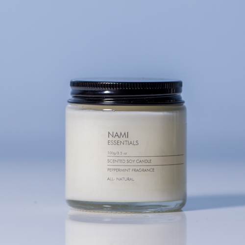 Peppermint Scented Candle (100g)"