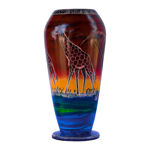 Soapstone Flower Vase"