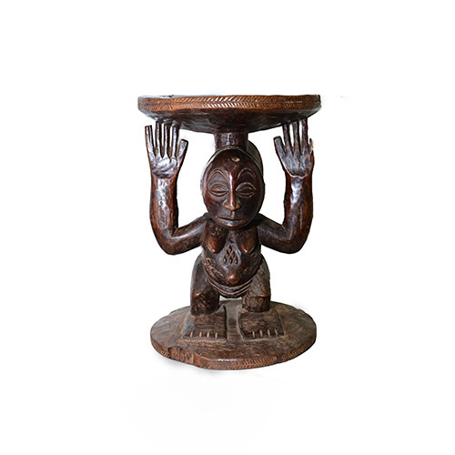 Traditional Lenga stool"