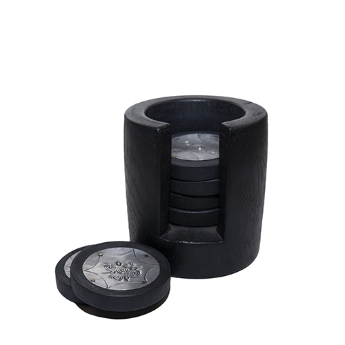 Mahogany Table Coasters"