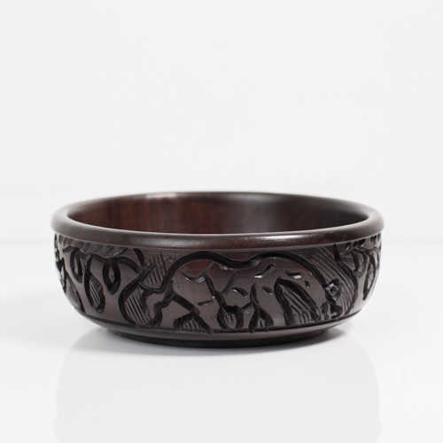 Mahogany Peanut Bowl"