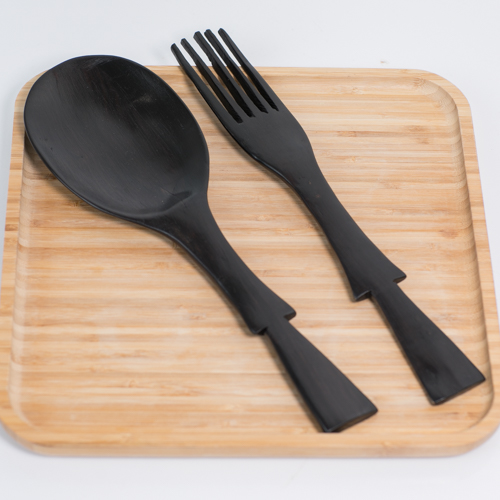 Mahogany Salad serving spoon